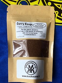 CURRY ROUGE 7,90€ / sachet de 50g