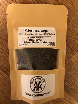 POIVRE SAUVAGE :  7,90€/sachet 50g