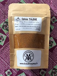 EPICES POUR TAJINE 7,90€ le sachet de 50g